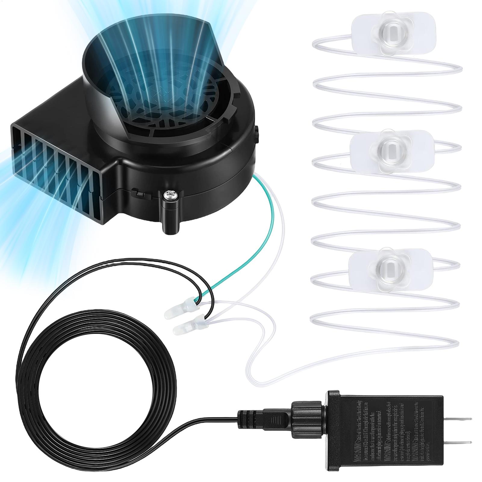 Decor Lighting Uk - Портативный воздуходув 12В с LED-подсветкой и
