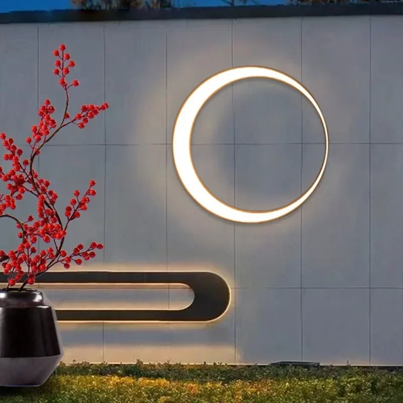 Lighting Decoration On Wall - Современный уличный водонепроницаемый настенный светильник с