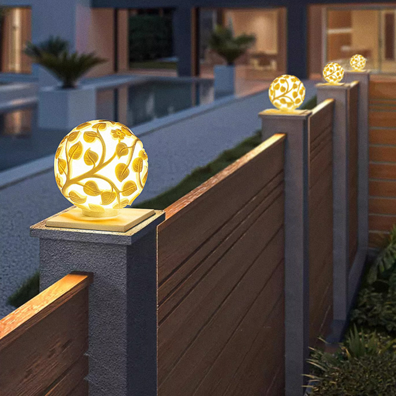 Lighting Decoration Outdoor - Уличные колонные светильники, солнечные светодиодные колонные