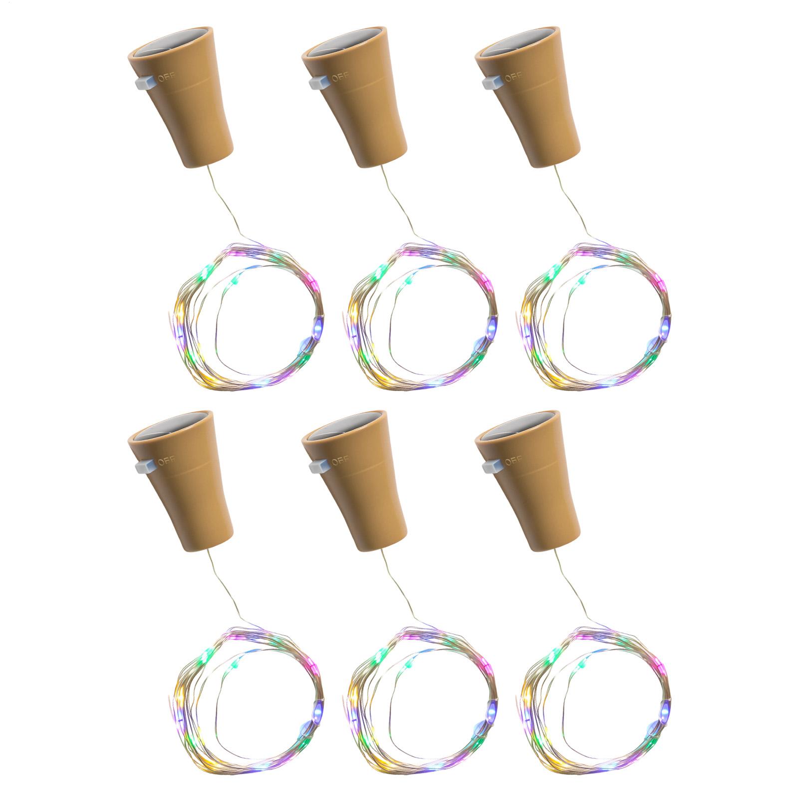 String Light Outdoor - Солнечные светодиодные гирлянды для винных бутылок,