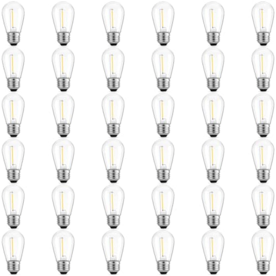 String Light Outdoor - Набор из 36 светодиодных лампочек S14