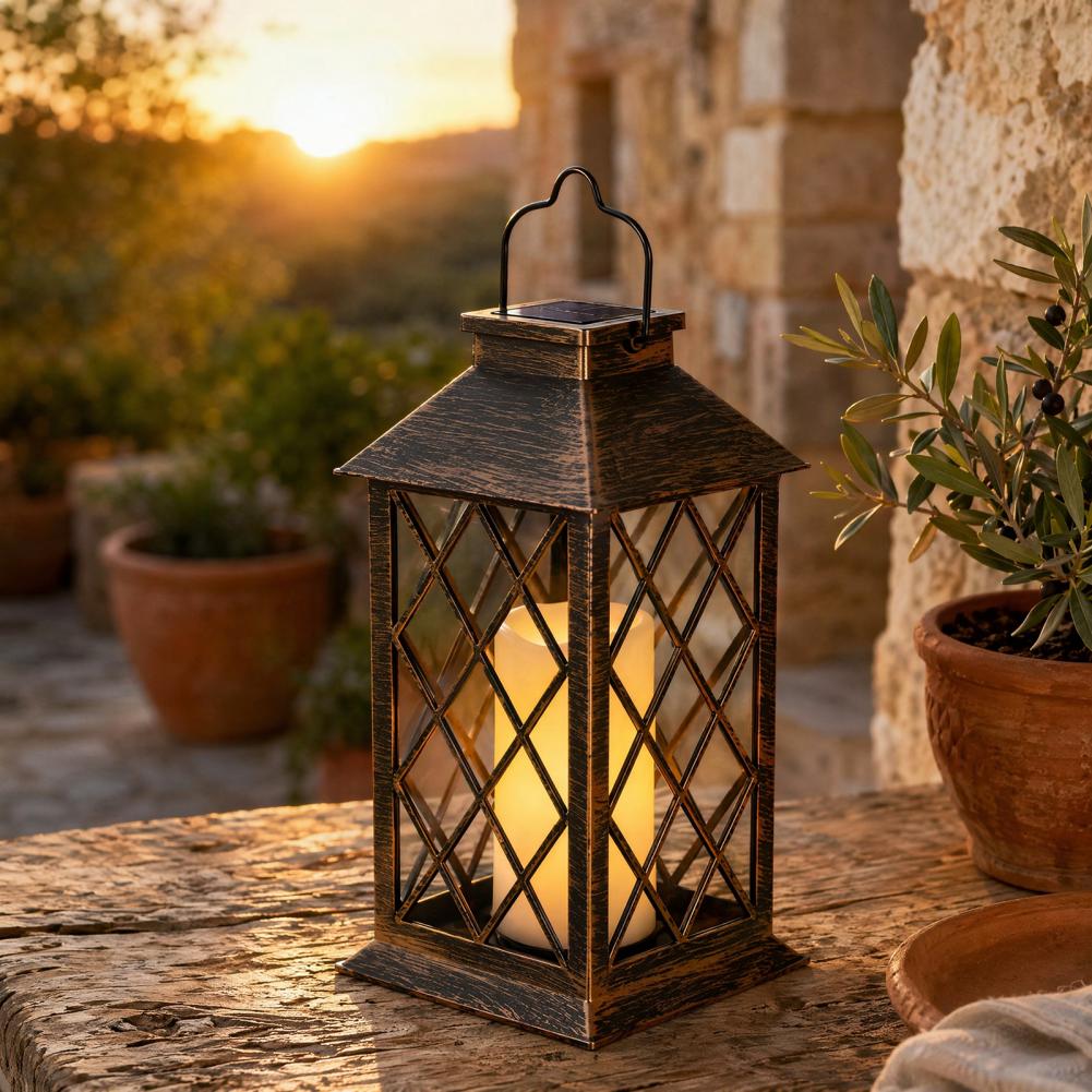 Lighting Decoration Outdoor - Ретро-фонарь на солнечных батареях, уличный солнечный