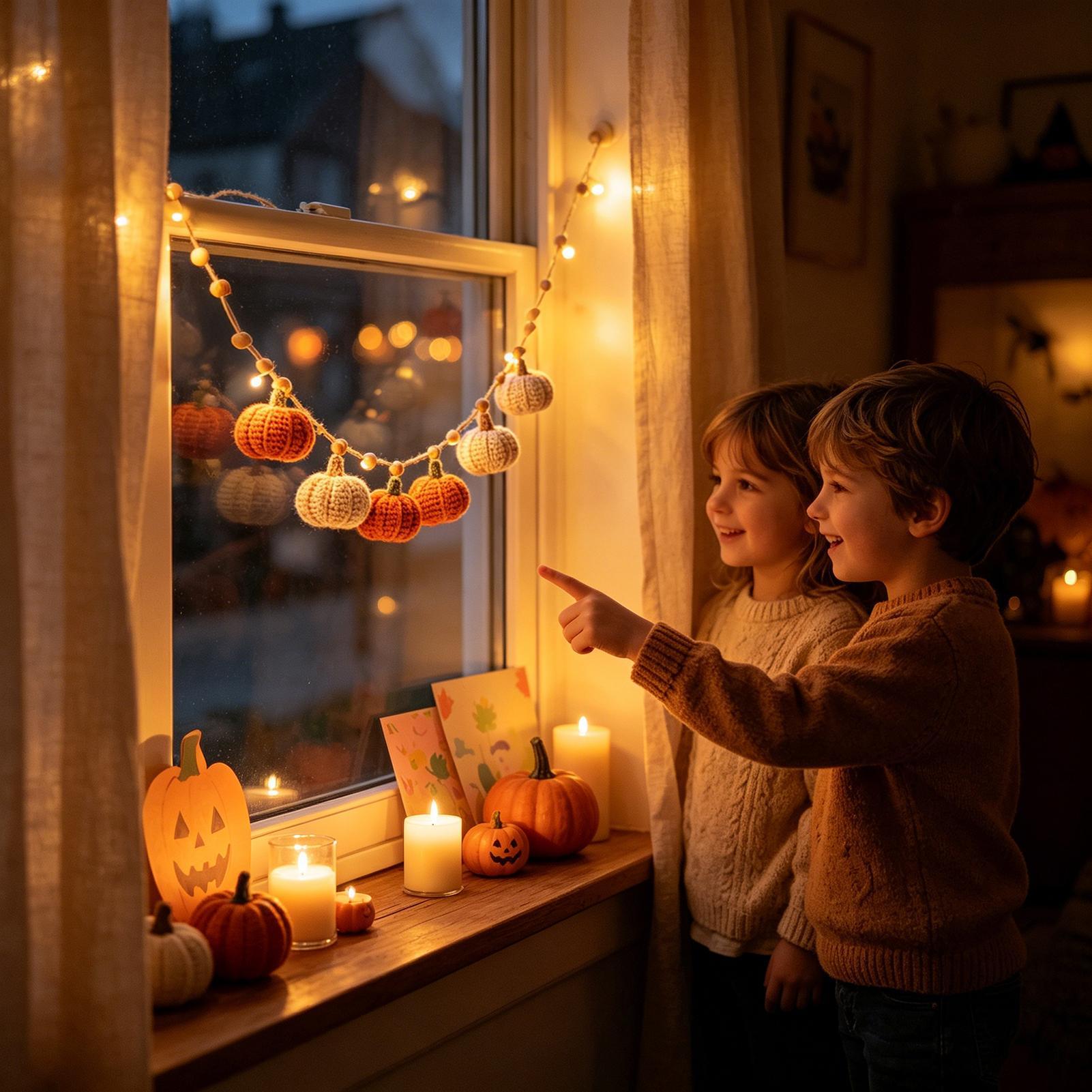 Осенняя гирлянда для Хэллоуина – обзор и цена String Light Outdoor