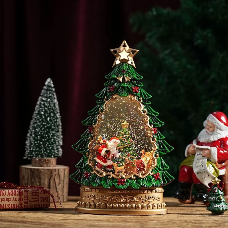 Музыкальная шкатулка-снежный ш – обзор и цена Home Decor Lighting Tree