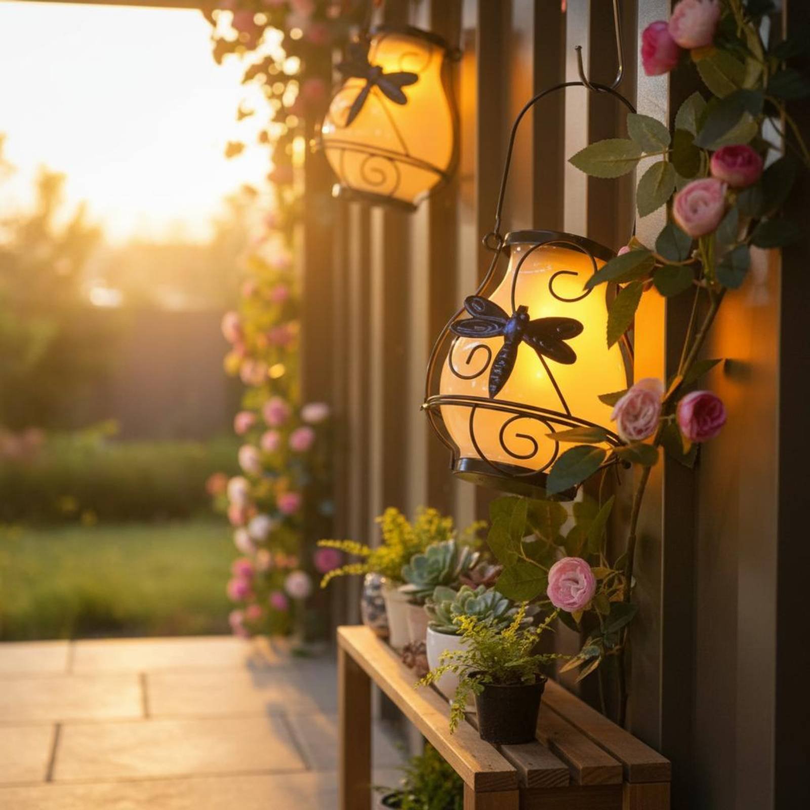Солнечный фонарь-бабочка, водо – обзор и цена Lighting Decoration Outdoor