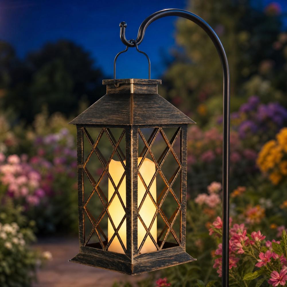 Ретро-фонарь на солнечных бата – обзор и цена Lighting Decoration Outdoor