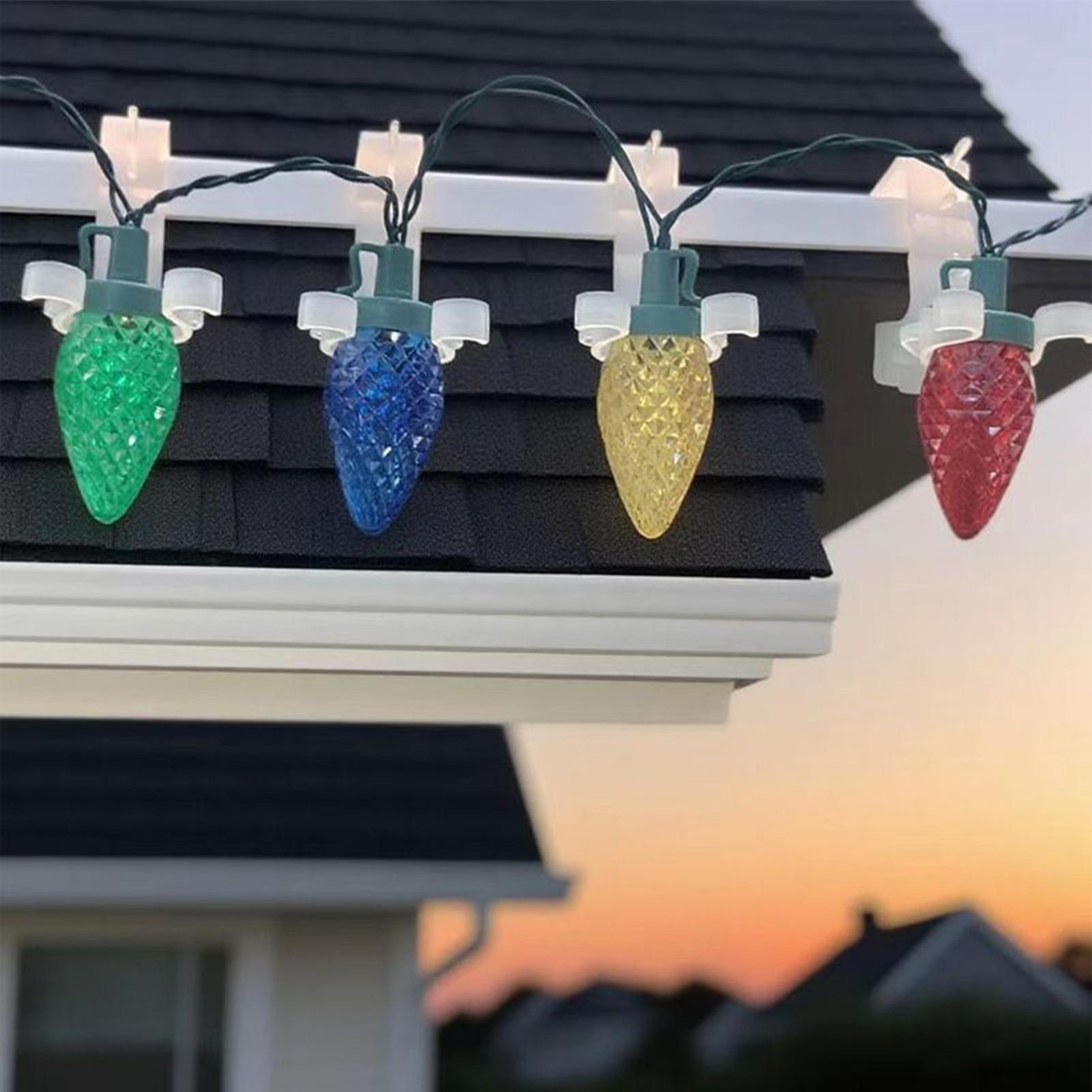 Рождественские зажимы для жело – обзор и цена String Light Outdoor