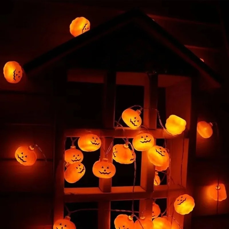 Гирлянда из тыквенных фонарико – обзор и цена String Light Outdoor