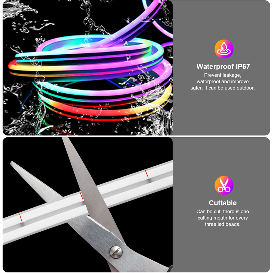 Светодиодная неоновая лента RG – обзор и цена Decor Lighting Uk