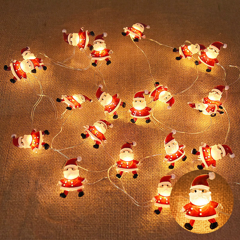 2 м 20 светодиодов Санта-Клаус – обзор и цена Home Decor Lighting Tree